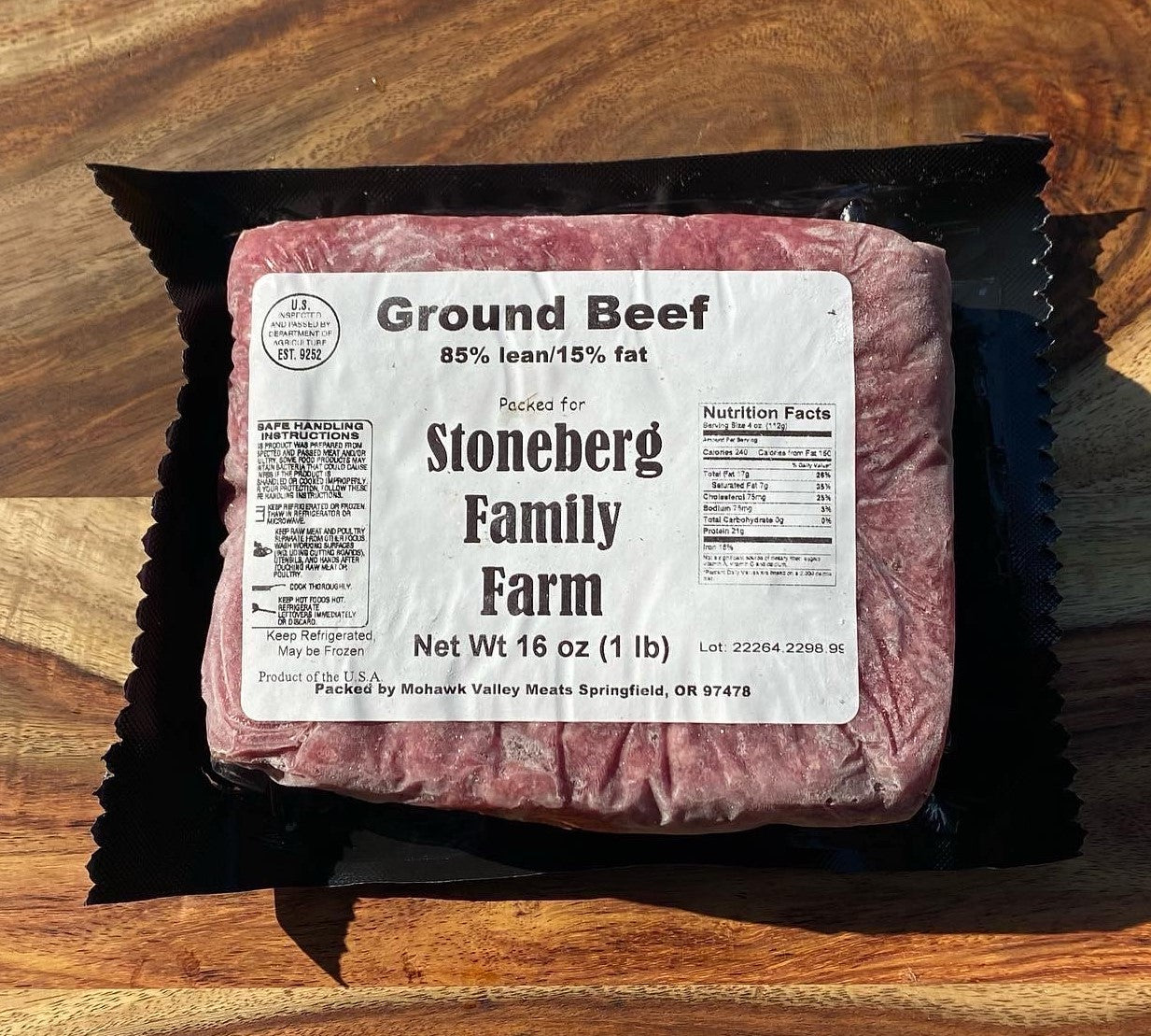 20 lb Ground Beef